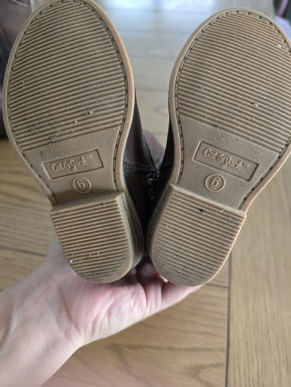 Cat & Jack Brown Kids Boots 6C